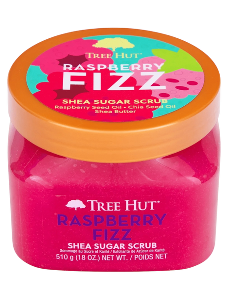 Скраб для тіла Tree Hut Raspberry Fizz Sugar Scrub 510g 075371003752 фото