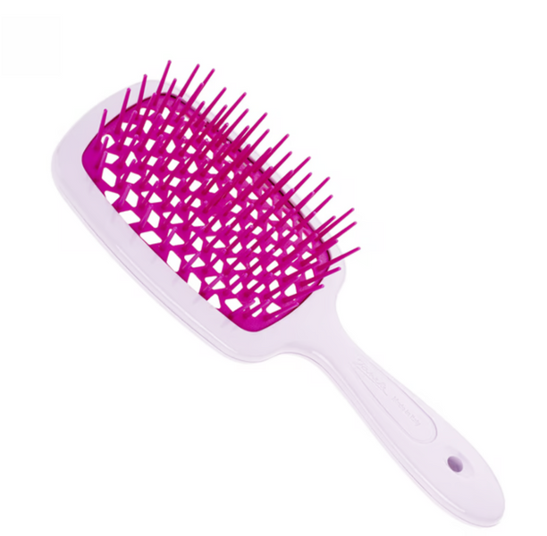 Janeke Superbrush щітка для волосся лавандова з фуксією Janeke lavender-fuchsia фото