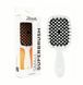 Janeke Superbrush Standart щітка для волосся біла з чорним Janeke white-black фото 1