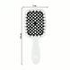 Janeke Superbrush Standart щітка для волосся біла з чорним Janeke white-black фото 2